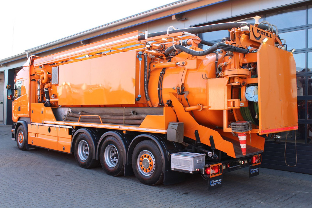 Scania R450 8x4 Kroll 19m³ Wasserrückgewinner Kombi-HD - Asenizatorius: foto 5 Scania R450 8x4 Kroll 19m³ Wasserrückgewinner Kombi-HD - Asenizatorius: foto 5