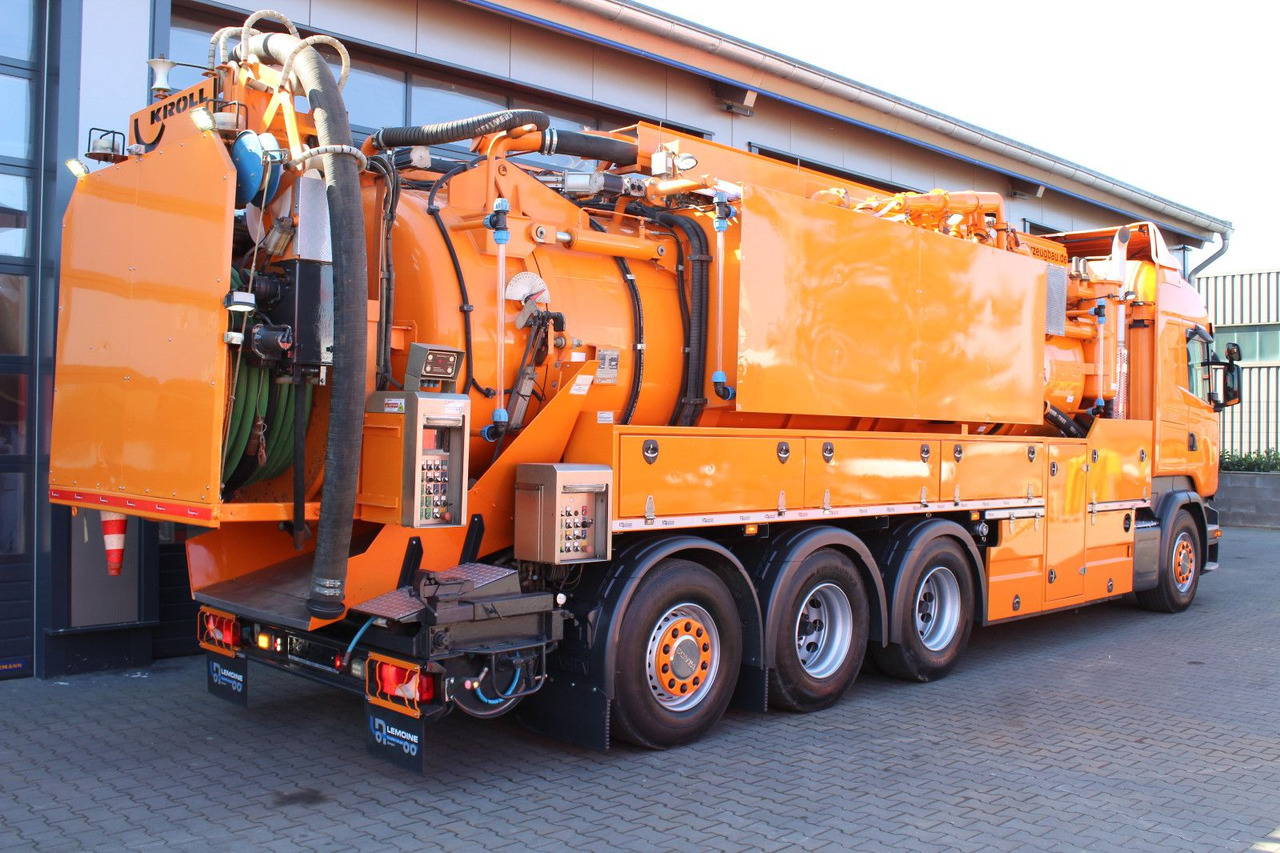 Scania R450 8x4 Kroll 19m³ Wasserrückgewinner Kombi-HD - Asenizatorius: foto 3 Scania R450 8x4 Kroll 19m³ Wasserrückgewinner Kombi-HD - Asenizatorius: foto 3