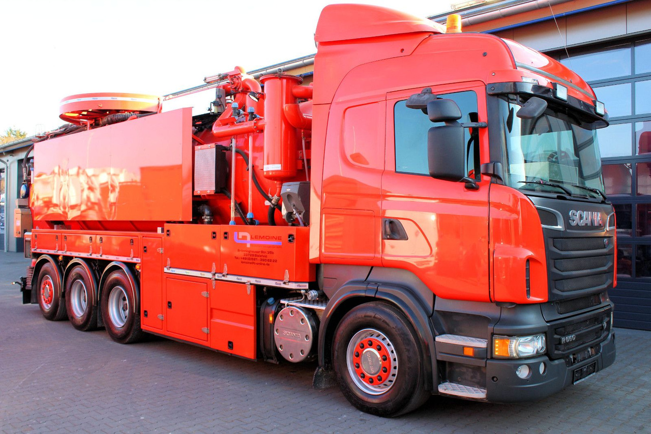 Scania R560 V8 8x4 Kroll 20m³ WRG 2x HD-Pumpe 620 Liter - Asenizatorius: foto 2 Scania R560 V8 8x4 Kroll 20m³ WRG 2x HD-Pumpe 620 Liter - Asenizatorius: foto 2