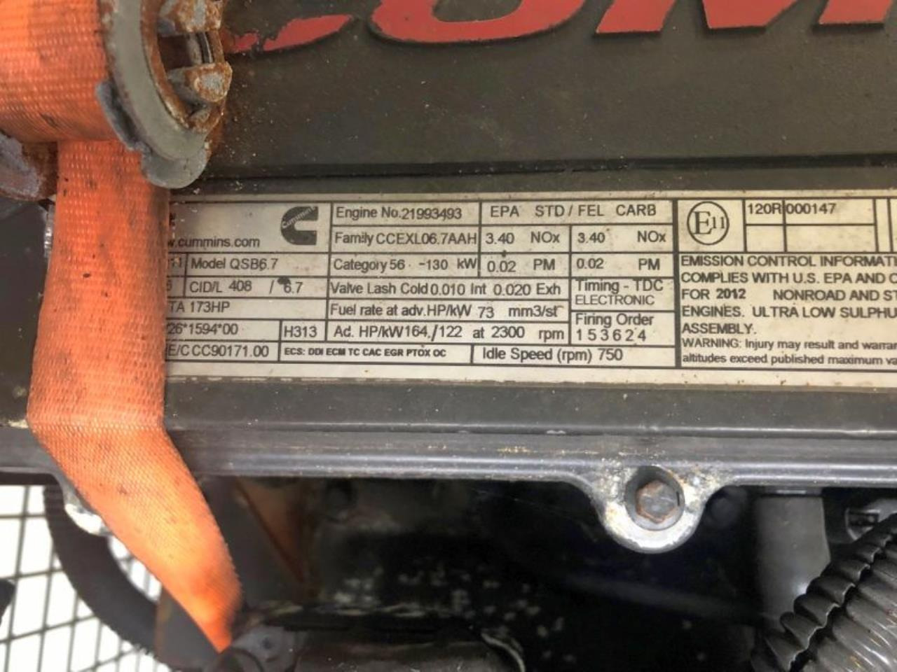 Cummins QSB6.7 164 - Variklis: foto 3 Cummins QSB6.7 164 - Variklis: foto 3