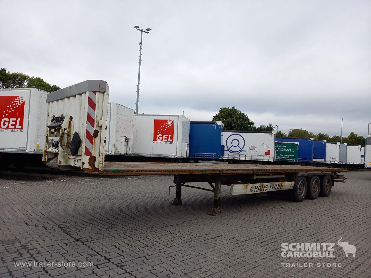 KRONE Auflieger Plateau Standard - Platforminė/ Bortinė puspriekabė: foto 5 KRONE Auflieger Plateau Standard - Platforminė/ Bortinė puspriekabė: foto 5