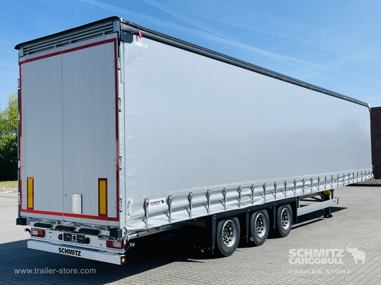 Nauja Tentinė puspriekabė SCHMITZ Auflieger Curtainsider Mega: foto 8