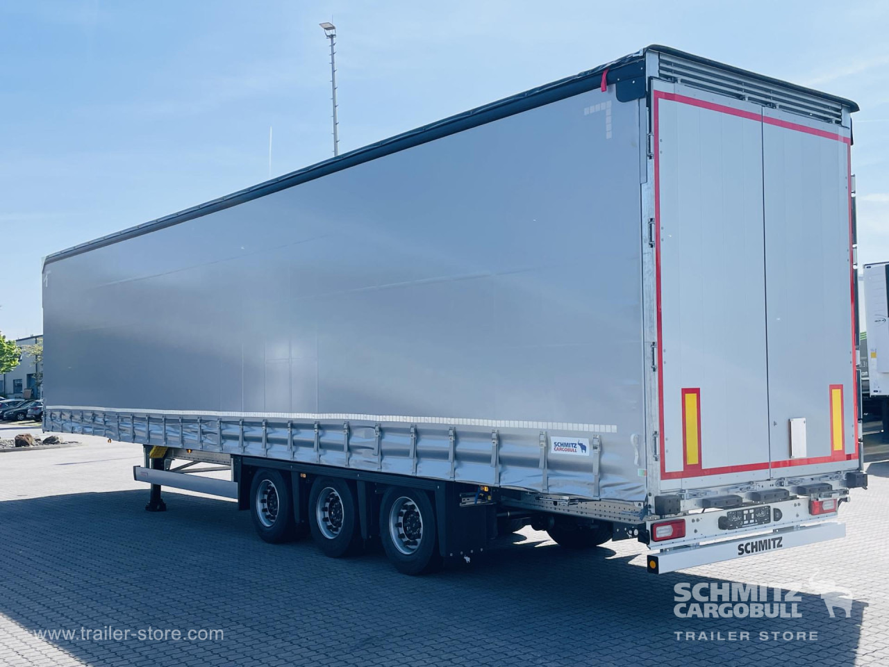 Nauja Tentinė puspriekabė SCHMITZ Auflieger Curtainsider Mega: foto 11