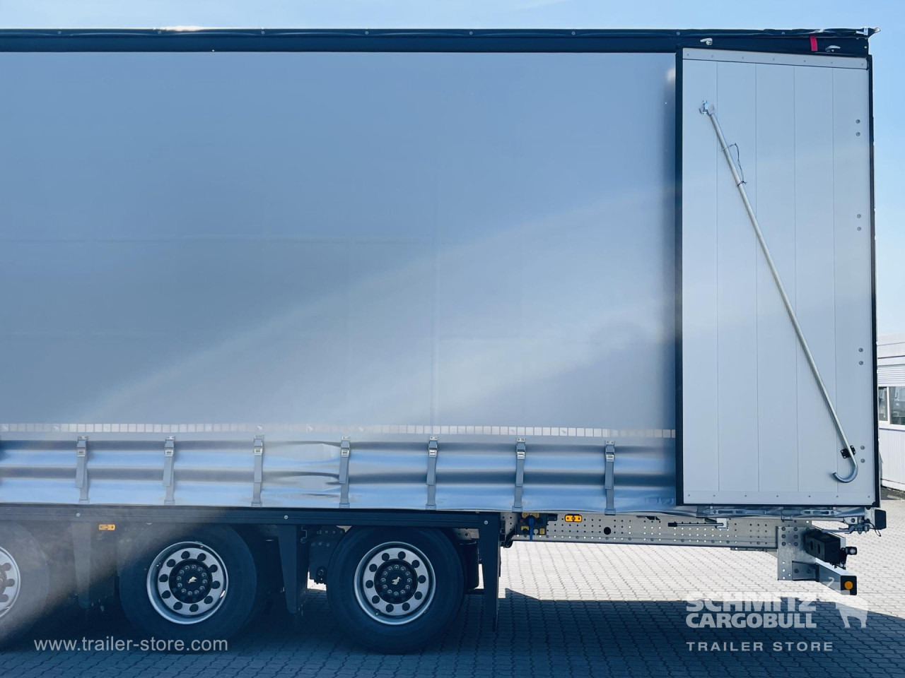 Nauja Tentinė puspriekabė SCHMITZ Auflieger Curtainsider Mega: foto 6