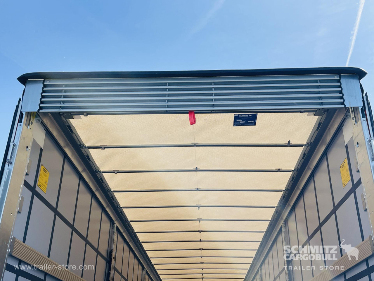 Nauja Tentinė puspriekabė SCHMITZ Auflieger Curtainsider Mega: foto 14