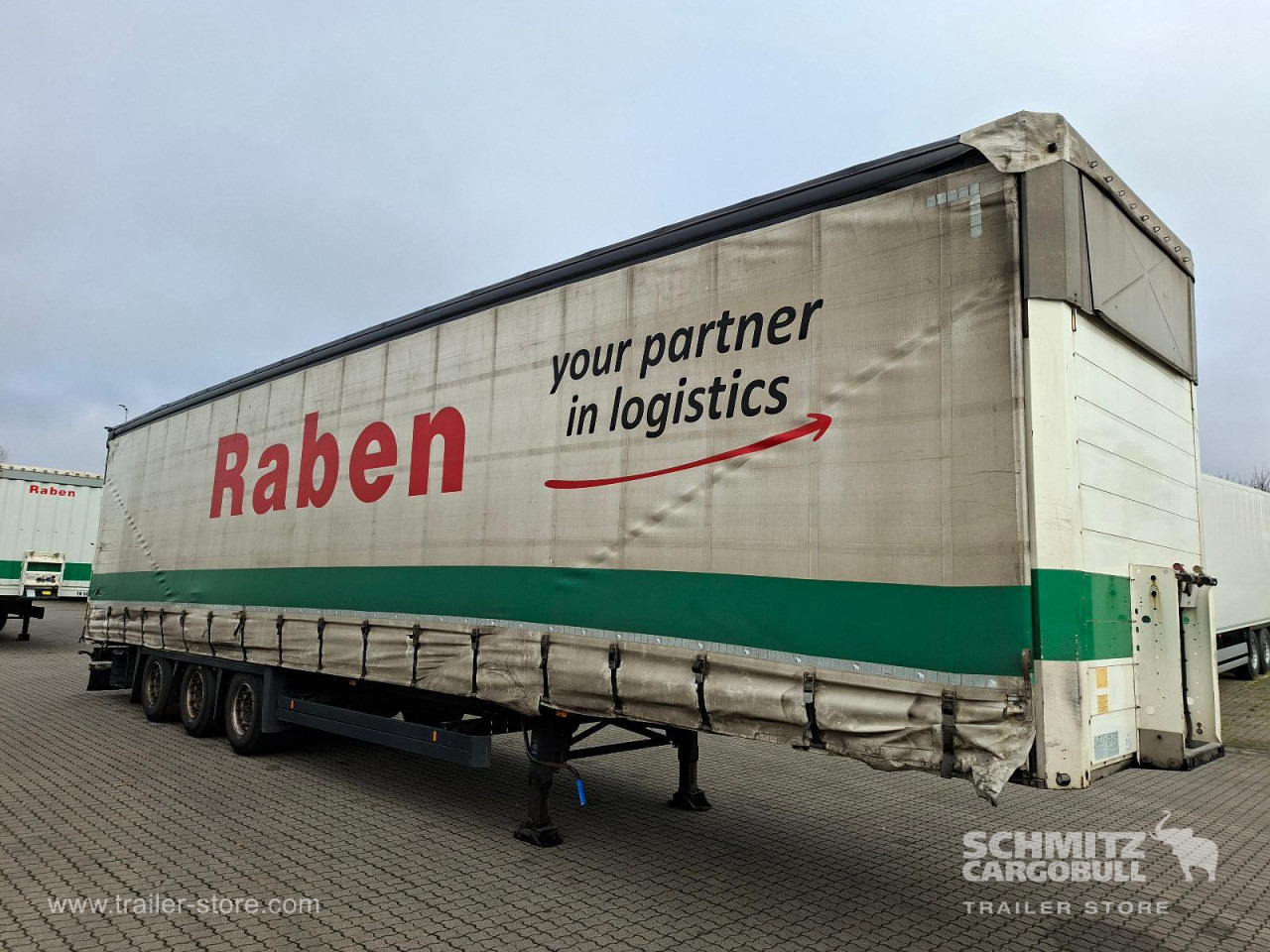 Tentinė puspriekabė SCHMITZ Auflieger Curtainsider Varios: foto 1