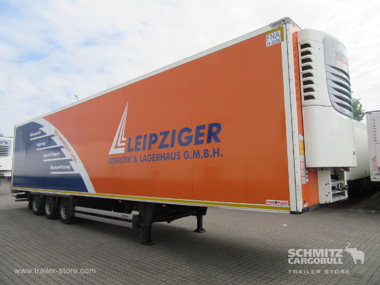 SCHMITZ Auflieger Tiefkühler Mega Double deck - Izoterminis puspriekabė: foto 1 SCHMITZ Auflieger Tiefkühler Mega Double deck - Izoterminis puspriekabė: foto 1