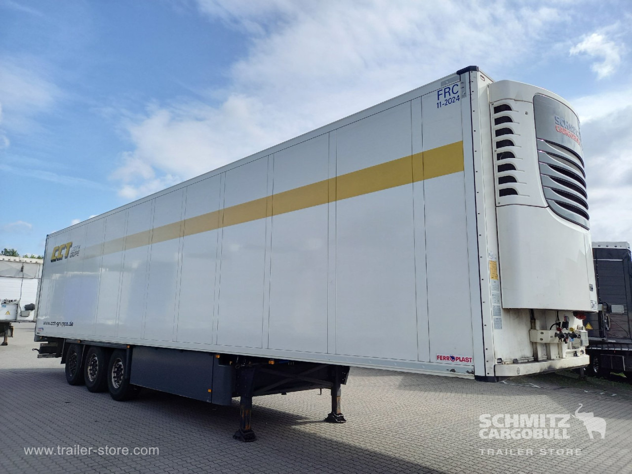 SCHMITZ Auflieger Tiefkühler Standard Double deck - Izoterminis puspriekabė: foto 1 SCHMITZ Auflieger Tiefkühler Standard Double deck - Izoterminis puspriekabė: foto 1