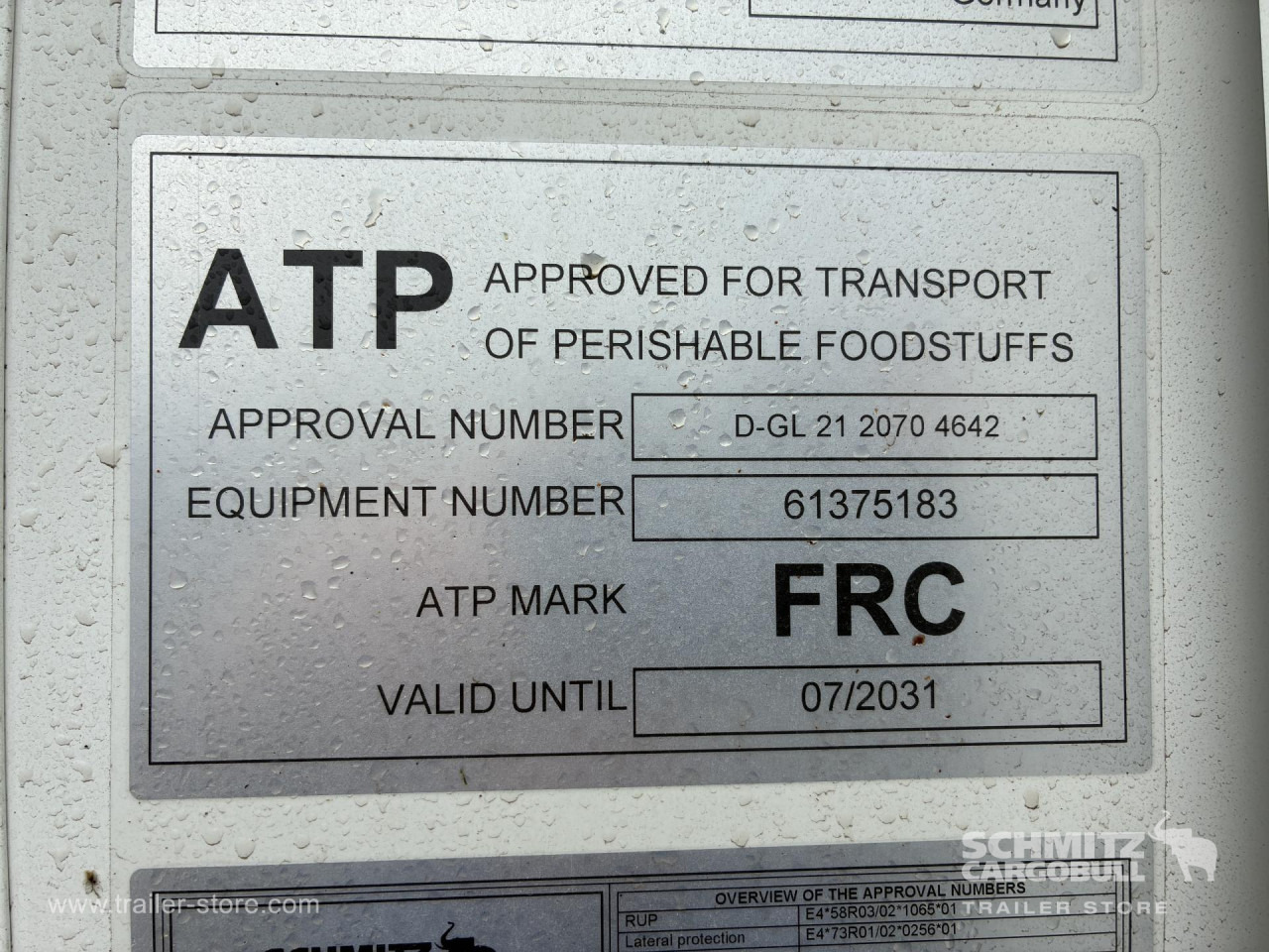 SCHMITZ Auflieger Tiefkühler Standard - Izoterminis puspriekabė: foto 4 SCHMITZ Auflieger Tiefkühler Standard - Izoterminis puspriekabė: foto 4