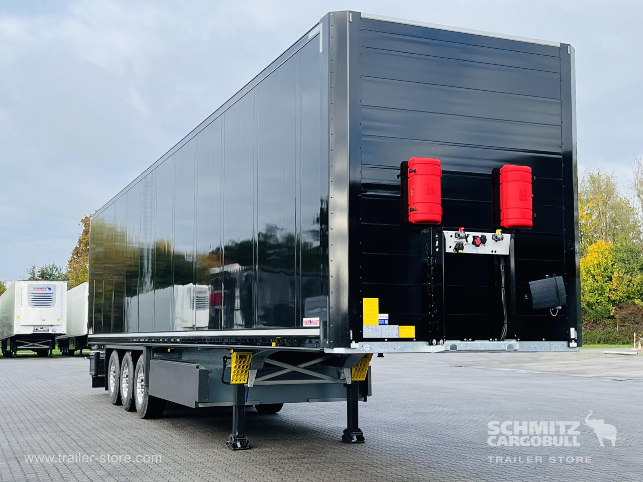 SCHMITZ Auflieger Trockenfrachtkoffer Standard - Furgonas puspriekabė: foto 1 SCHMITZ Auflieger Trockenfrachtkoffer Standard - Furgonas puspriekabė: foto 1