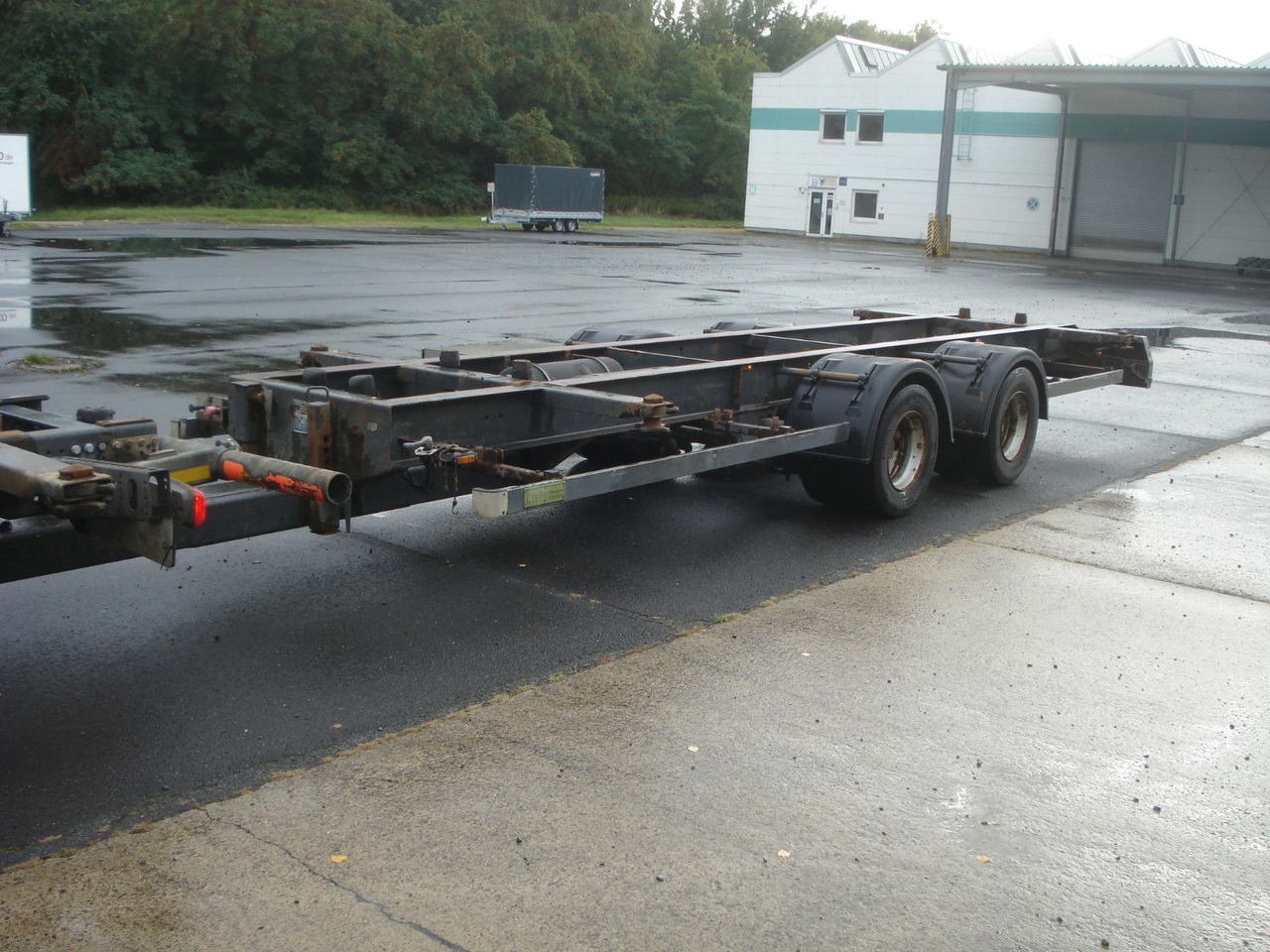 Krebs Jumbo Tandem für 7,82 WBs - Konteineris-vežimus/ Sukeisti kūną priekaba: foto 1 Krebs Jumbo Tandem für 7,82 WBs - Konteineris-vežimus/ Sukeisti kūną priekaba: foto 1