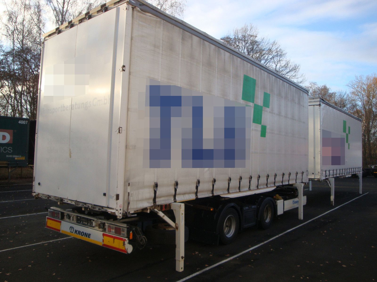 Krone ZZW 18 Jumbo Edscha Schiebeverdeck BDF 116 cbm - Konteineris-vežimus/ Sukeisti kūną priekaba: foto 3 Krone ZZW 18 Jumbo Edscha Schiebeverdeck BDF 116 cbm - Konteineris-vežimus/ Sukeisti kūną priekaba: foto 3