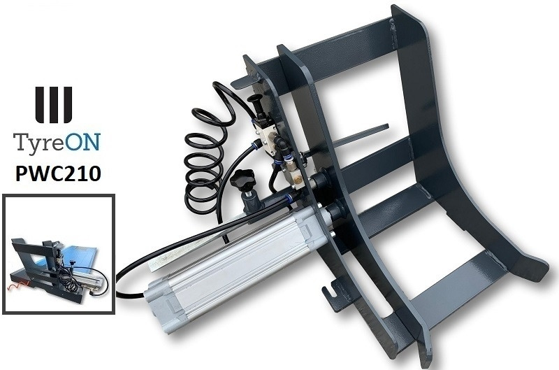 PWC210 automatic motorcycle front wheel clamp - pneumatic - handsfree - Garažo įranga: foto 1 PWC210 automatic motorcycle front wheel clamp - pneumatic - handsfree - Garažo įranga: foto 1