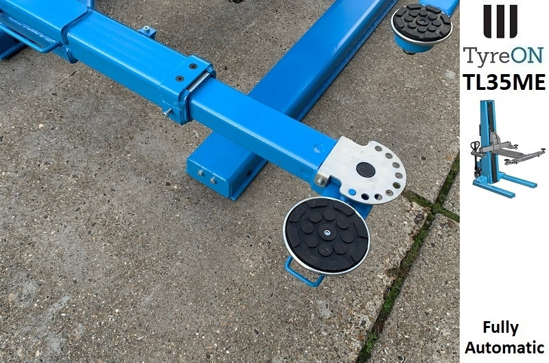 Garažo įranga TL35ME mobile single post car lift - fully automatic: foto 6