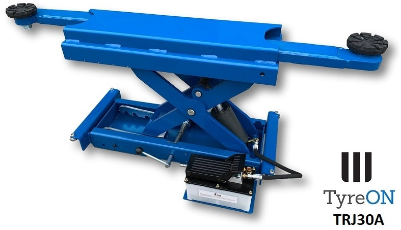 TRJ30A air-hydraulic rolling axle jack 3.0T- Height adjustable adapters - Garažo įranga: foto 2 TRJ30A air-hydraulic rolling axle jack 3.0T- Height adjustable adapters - Garažo įranga: foto 2