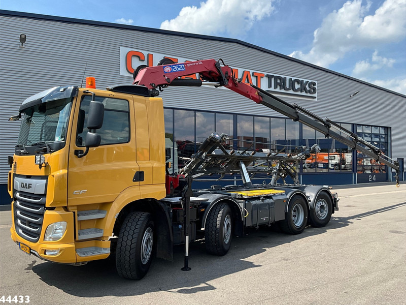 DAF DAF FAX CF 480 Euro 6 HMF 26 Tonmeter laadkraan - Sunkvežimis - kabelių sistema, Sunkvežimis su kranu: foto 2 DAF DAF FAX CF 480 Euro 6 HMF 26 Tonmeter laadkraan - Sunkvežimis - kabelių sistema, Sunkvežimis su kranu: foto 2