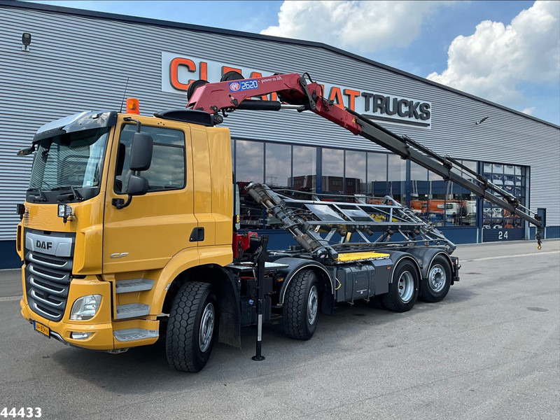 DAF DAF FAX CF 480 Euro 6 HMF 26 Tonmeter laadkraan - Sunkvežimis - kabelių sistema, Sunkvežimis su kranu: foto 3 DAF DAF FAX CF 480 Euro 6 HMF 26 Tonmeter laadkraan - Sunkvežimis - kabelių sistema, Sunkvežimis su kranu: foto 3