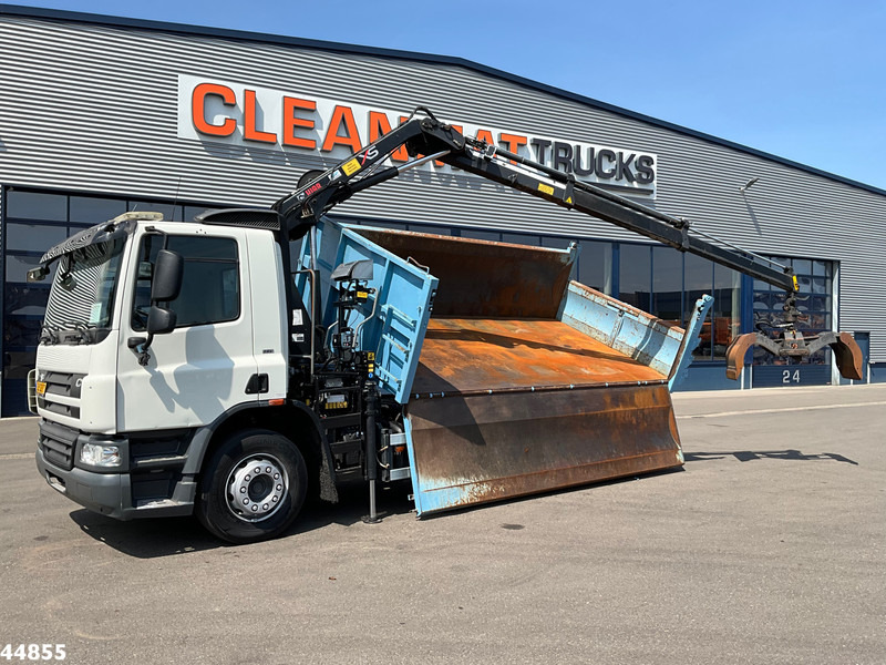 DAF FA 65 CF 250 Hiab 8 Tonmeter laadkraan - Savivartis sunkvežimis, Sunkvežimis su kranu: foto 2 DAF FA 65 CF 250 Hiab 8 Tonmeter laadkraan - Savivartis sunkvežimis, Sunkvežimis su kranu: foto 2