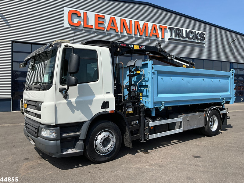 DAF FA 65 CF 250 Hiab 8 Tonmeter laadkraan - Savivartis sunkvežimis, Sunkvežimis su kranu: foto 3 DAF FA 65 CF 250 Hiab 8 Tonmeter laadkraan - Savivartis sunkvežimis, Sunkvežimis su kranu: foto 3