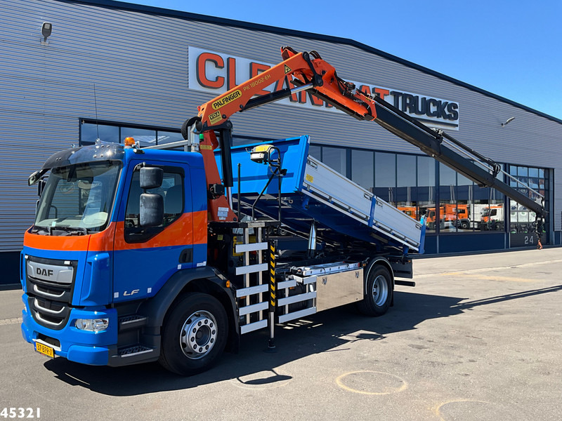 DAF FA LF 230 Euro 6 Palfinger 18 Tonmeter laadkraan Just 6.783 km! - Savivartis sunkvežimis, Sunkvežimis su kranu: foto 1 DAF FA LF 230 Euro 6 Palfinger 18 Tonmeter laadkraan Just 6.783 km! - Savivartis sunkvežimis, Sunkvežimis su kranu: foto 1