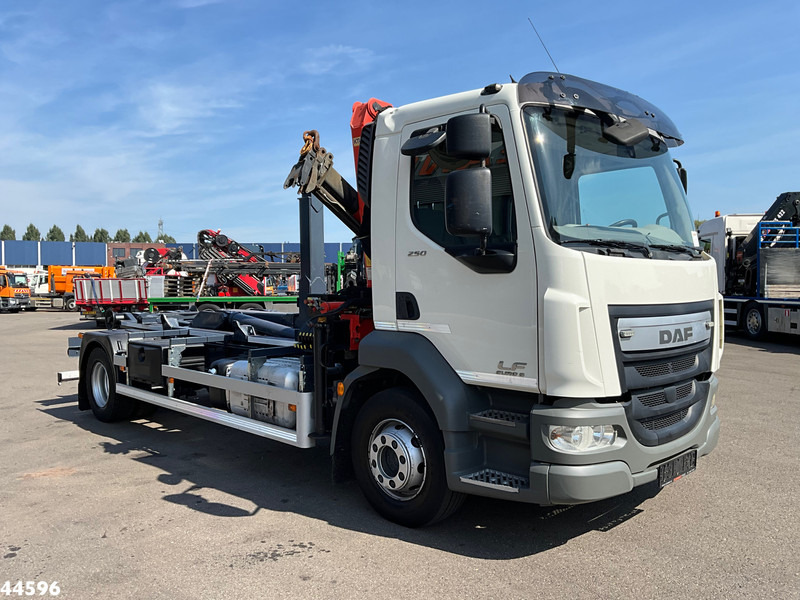 DAF FA LF 250 Euro 6 Palfinger 6,5 Tonmeter laadkraan - Hook-lift sunkvežimis, Sunkvežimis su kranu: foto 3 DAF FA LF 250 Euro 6 Palfinger 6,5 Tonmeter laadkraan - Hook-lift sunkvežimis, Sunkvežimis su kranu: foto 3
