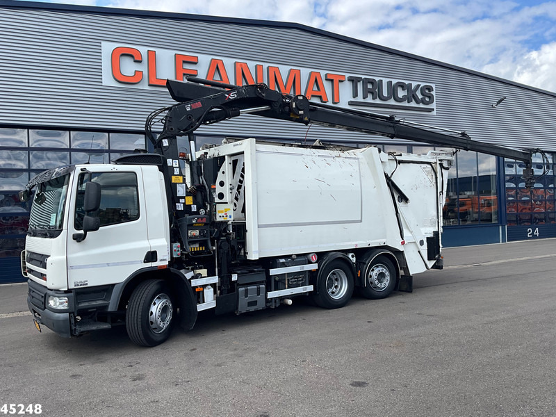DAF FAN 75 CF 250 Hiab 21 Tonmeter laadkraan + weegsysteem - Šiukšliavežis: foto 1 DAF FAN 75 CF 250 Hiab 21 Tonmeter laadkraan + weegsysteem - Šiukšliavežis: foto 1