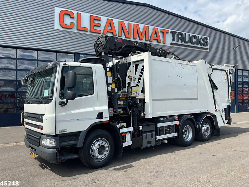 DAF FAN 75 CF 250 Hiab 21 Tonmeter laadkraan + weegsysteem - Šiukšliavežis: foto 2 DAF FAN 75 CF 250 Hiab 21 Tonmeter laadkraan + weegsysteem - Šiukšliavežis: foto 2