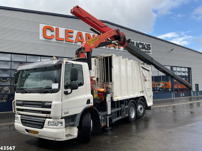 DAF FAN 75 CF 250 Palfinger 23 Tonmeter laadkraan - Šiukšliavežis: foto 1 DAF FAN 75 CF 250 Palfinger 23 Tonmeter laadkraan - Šiukšliavežis: foto 1