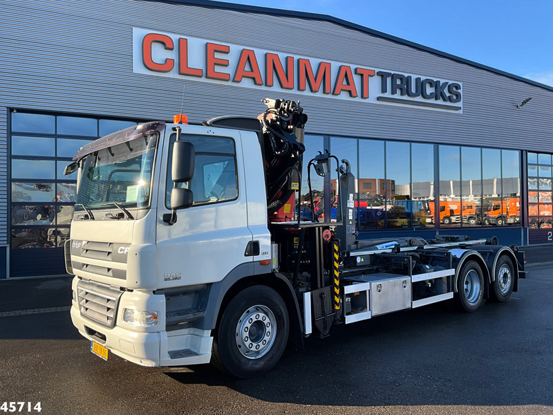 DAF FAN 85 CF 360 Palfinger 23 Tonmeter laadkraan - Hook-lift sunkvežimis, Sunkvežimis su kranu: foto 5 DAF FAN 85 CF 360 Palfinger 23 Tonmeter laadkraan - Hook-lift sunkvežimis, Sunkvežimis su kranu: foto 5