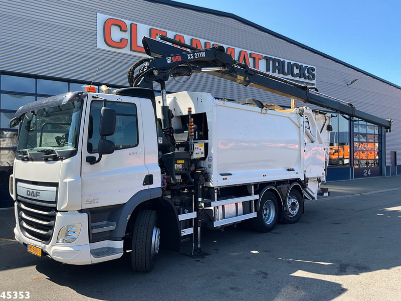 DAF FAN CF 290 Euro 6 Hiab 21 Tonmeter laadkraan - Šiukšliavežis: foto 1 DAF FAN CF 290 Euro 6 Hiab 21 Tonmeter laadkraan - Šiukšliavežis: foto 1
