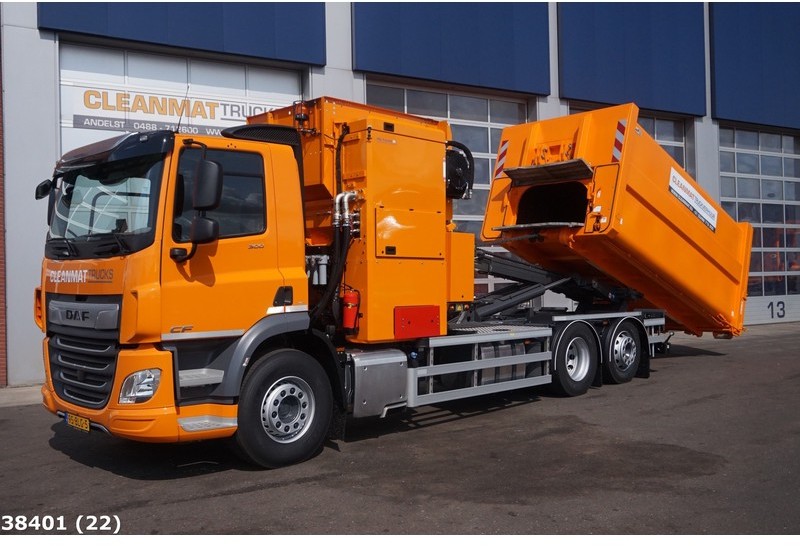 Šiukšliavežis DAF FAN CF 300 Zijlader: foto 9