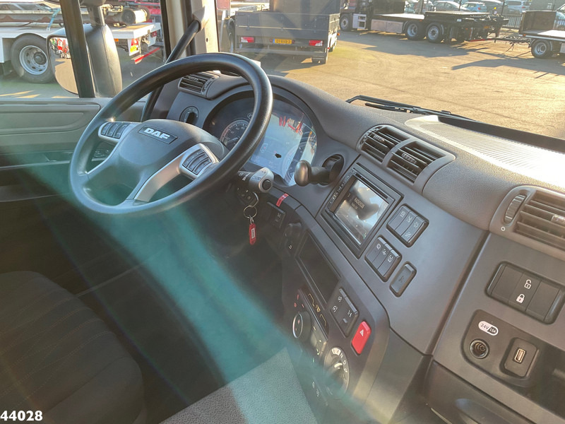 Hook-lift sunkvežimis, Sunkvežimis su kranu DAF FAN CF 340 Euro 6 HMF 18 Tonmeter laadkraan met lier Just 45.802 km!: foto 16