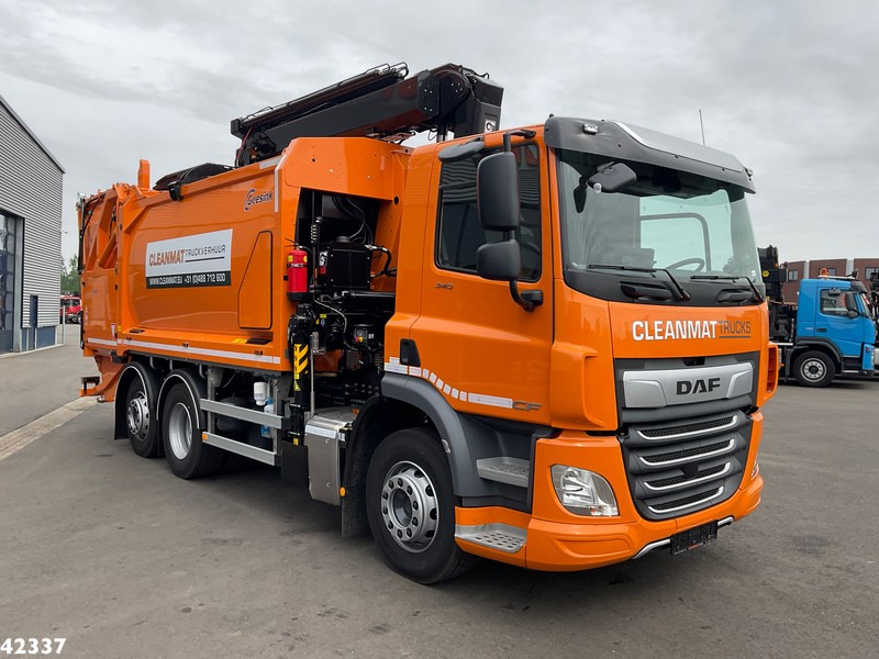 DAF FAN CF 340 Hiab 23 Tonmeter laadkraan - Šiukšliavežis: foto 3 DAF FAN CF 340 Hiab 23 Tonmeter laadkraan - Šiukšliavežis: foto 3