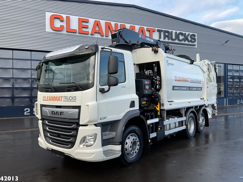 DAF FAN CF 340 Hiab 23 ton/meter laadkraan - Šiukšliavežis: foto 2 DAF FAN CF 340 Hiab 23 ton/meter laadkraan - Šiukšliavežis: foto 2