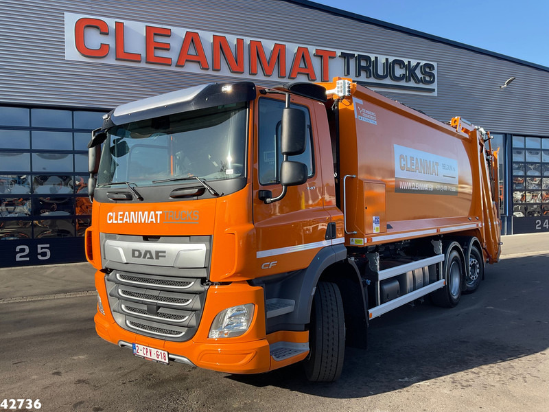 DAF FAN CF 340 Terberg RosRoca 23m³ + AE weegsysteem - Šiukšliavežis: foto 1 DAF FAN CF 340 Terberg RosRoca 23m³ + AE weegsysteem - Šiukšliavežis: foto 1