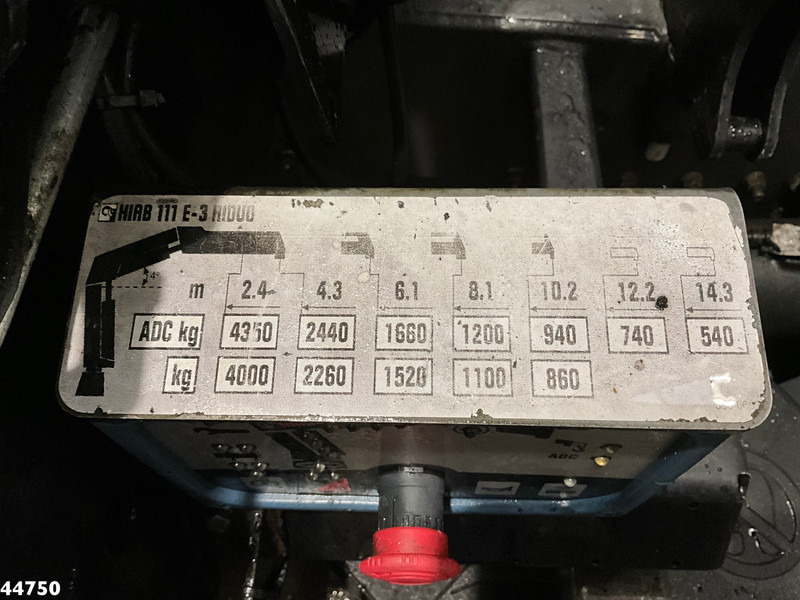 Savivartis sunkvežimis, Sunkvežimis su kranu DAF FAN LF 220 Euro 6 Hiab 11 Tonmeter laadkraan Just 166.649 Km!: foto 11