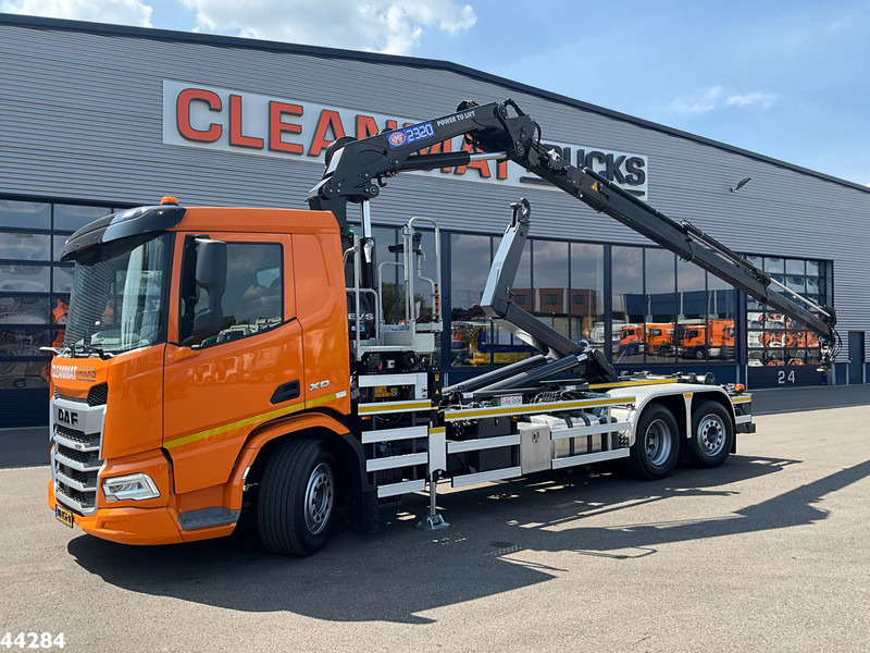 DAF FAN XD 450 Euro 6 HMF 23 Tonmeter laadkraan - Hook-lift sunkvežimis, Sunkvežimis su kranu: foto 1 DAF FAN XD 450 Euro 6 HMF 23 Tonmeter laadkraan - Hook-lift sunkvežimis, Sunkvežimis su kranu: foto 1