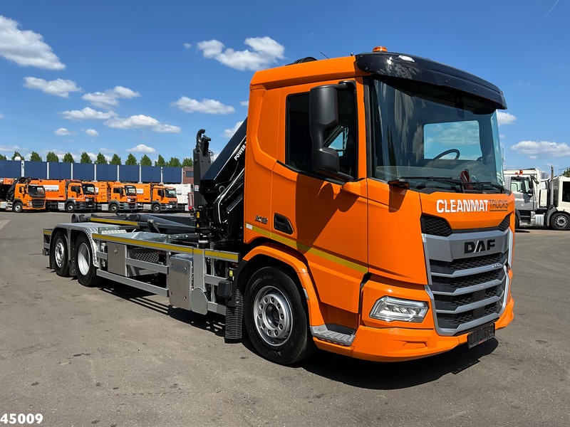 DAF FAN XD 450 Euro 6 HMF 23 Tonmeter laadkraan - Hook-lift sunkvežimis, Sunkvežimis su kranu: foto 3 DAF FAN XD 450 Euro 6 HMF 23 Tonmeter laadkraan - Hook-lift sunkvežimis, Sunkvežimis su kranu: foto 3