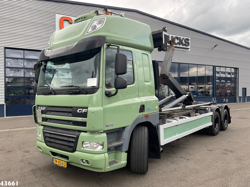 DAF FAS 85 CF 410 VDL 21 Ton haakarmsysteem - Hook-lift sunkvežimis: foto 1 DAF FAS 85 CF 410 VDL 21 Ton haakarmsysteem - Hook-lift sunkvežimis: foto 1