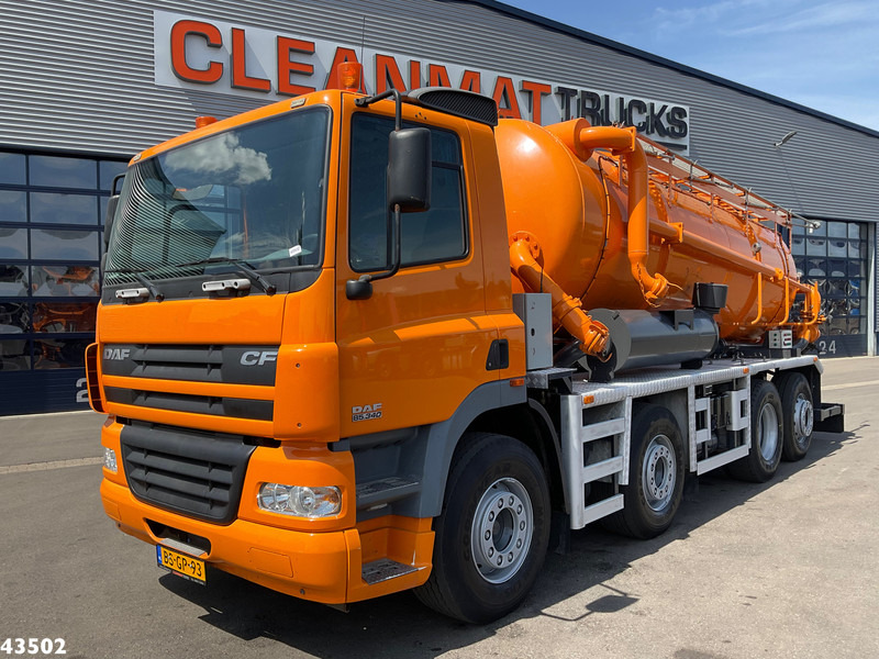 DAF FAX 85 CF 340 Droge stoffen blaas installatie Just 21.613 km! - Asenizatorius: foto 2 DAF FAX 85 CF 340 Droge stoffen blaas installatie Just 21.613 km! - Asenizatorius: foto 2