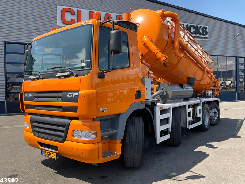 DAF FAX 85 CF 340 Droge stoffen blaas installatie Just 21.613 km! - Asenizatorius: foto 1 DAF FAX 85 CF 340 Droge stoffen blaas installatie Just 21.613 km! - Asenizatorius: foto 1