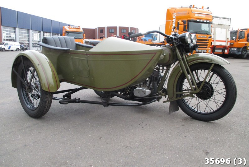Harley-Davidson D 750 zijspan combinatie - Motociklas: foto 3 Harley-Davidson D 750 zijspan combinatie - Motociklas: foto 3