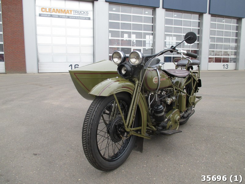 Harley-Davidson D 750 zijspan combinatie - Motociklas: foto 1 Harley-Davidson D 750 zijspan combinatie - Motociklas: foto 1