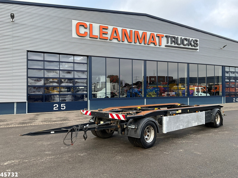 Huffermann 2-assige container aanhangwagen - Konteineris-vežimus/ Sukeisti kūną priekaba: foto 1 Huffermann 2-assige container aanhangwagen - Konteineris-vežimus/ Sukeisti kūną priekaba: foto 1