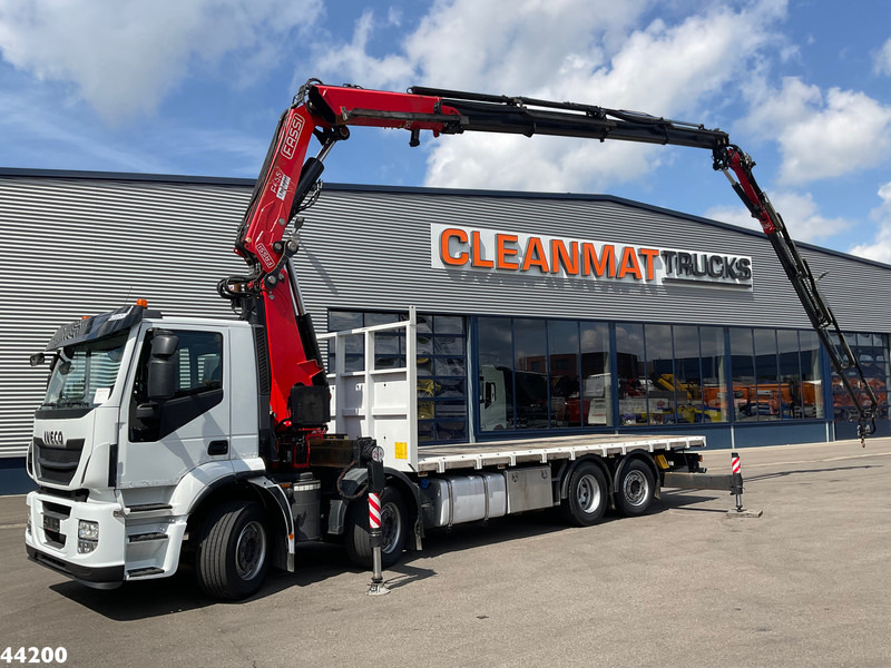 Iveco Stralis AD320S46Y Euro 6 Fassi 45 Tonmeter laadkraan + Fly-Jib - Sunkvežimis su kranu: foto 1 Iveco Stralis AD320S46Y Euro 6 Fassi 45 Tonmeter laadkraan + Fly-Jib - Sunkvežimis su kranu: foto 1