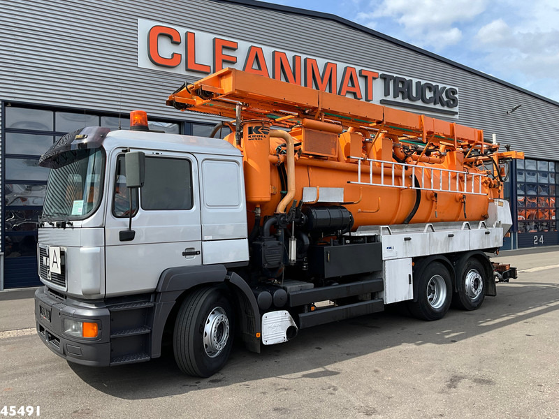 MAN 26.400 Kroll 14.5m³ kolkenzuiger Euro 2 Manual Gearbox - Asenizatorius: foto 1 MAN 26.400 Kroll 14.5m³ kolkenzuiger Euro 2 Manual Gearbox - Asenizatorius: foto 1