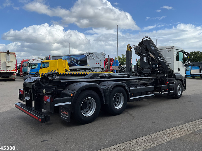 MAN TGS 26.360 6x4 Hiab 12 Tonmeter laadkraan - Hook-lift sunkvežimis, Sunkvežimis su kranu: foto 5 MAN TGS 26.360 6x4 Hiab 12 Tonmeter laadkraan - Hook-lift sunkvežimis, Sunkvežimis su kranu: foto 5
