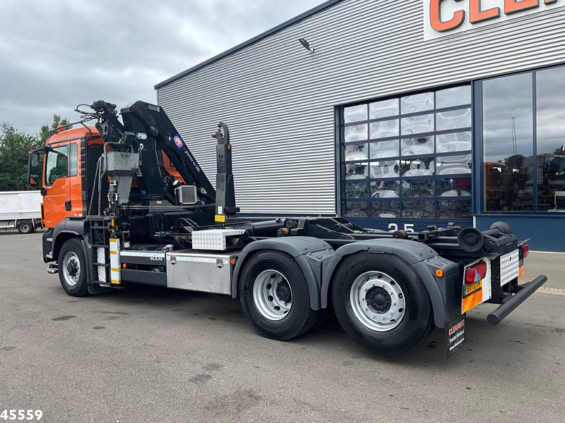 MAN TGS 26.360 Euro 5 6x4H HMF 15 Tonmeter laadkraan - Hook-lift sunkvežimis, Sunkvežimis su kranu: foto 2 MAN TGS 26.360 Euro 5 6x4H HMF 15 Tonmeter laadkraan - Hook-lift sunkvežimis, Sunkvežimis su kranu: foto 2