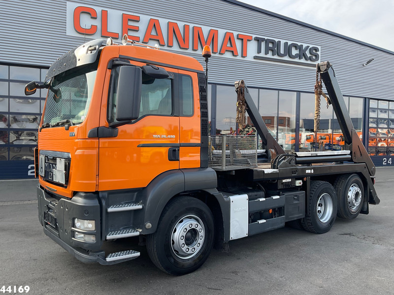 MAN TGS 26.480 VDL 18 Ton portaalarmsysteem - Nuožulnaus pakėlimo ant platformos sunkvežimis: foto 2 MAN TGS 26.480 VDL 18 Ton portaalarmsysteem - Nuožulnaus pakėlimo ant platformos sunkvežimis: foto 2