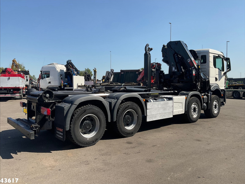MAN TGS 32.470 8x4 Euro 6 Hiab 22 Tonmeter laadkraan Just 68.765 Km! - Hook-lift sunkvežimis: foto 4 MAN TGS 32.470 8x4 Euro 6 Hiab 22 Tonmeter laadkraan Just 68.765 Km! - Hook-lift sunkvežimis: foto 4
